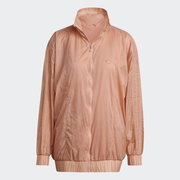 Rosa Chaqueta deportiva Adicolor Oversize Ripstop IZQ47