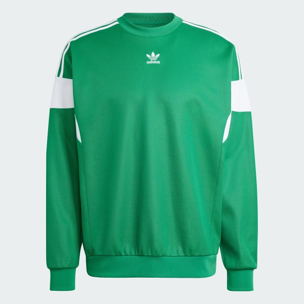 グリーン アディカラー クラシックス カットライン クルーネックスウェット