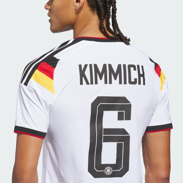 adidas Germany 26 Home Kimmich Authentic Jersey - White | Free