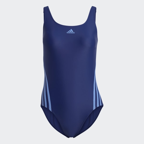 modrá Plavky adidas 3-Stripes