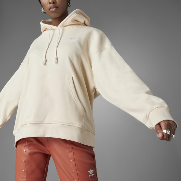 Beige Polera con Capucha Estampada Always Original