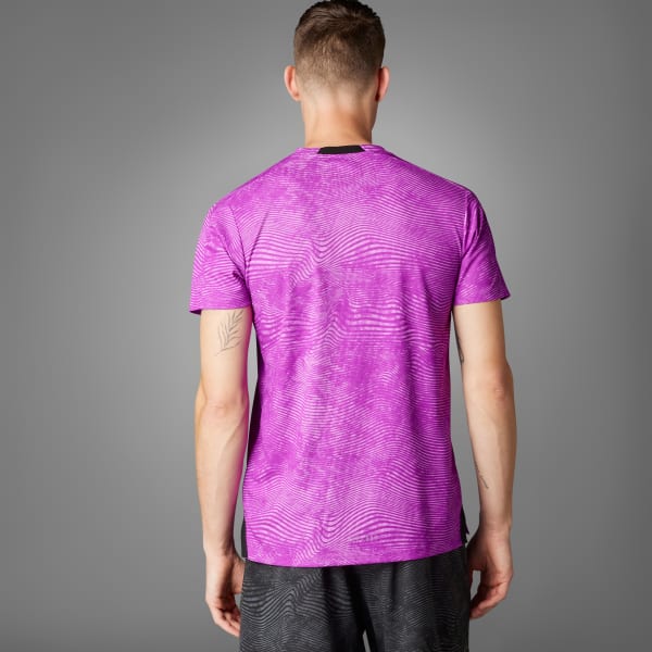Violeta Playera de Entrenamiento Designed for Training HEAT.RDY HIIT