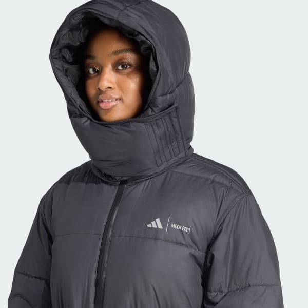 adidas x MOON BOOT Full Length Jacket - Black | Free Shipping with