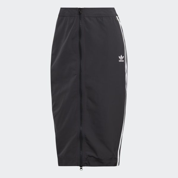adidas Adicolor Classics Long Track Skirt - Black | adidas