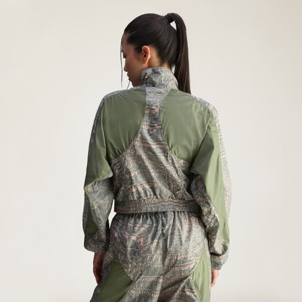 Beige adidas By Stella McCartney Trackjacket Printed