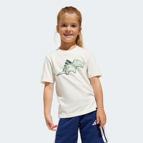 Putih T-Shirt Anak Grafis Adiraptor Graphic