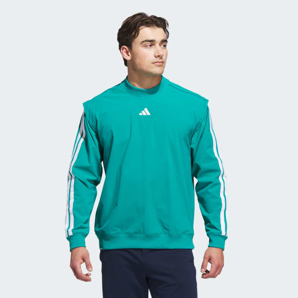 Zielony Beyond The Course Twistweave Hybrid Loose Sweatshirt