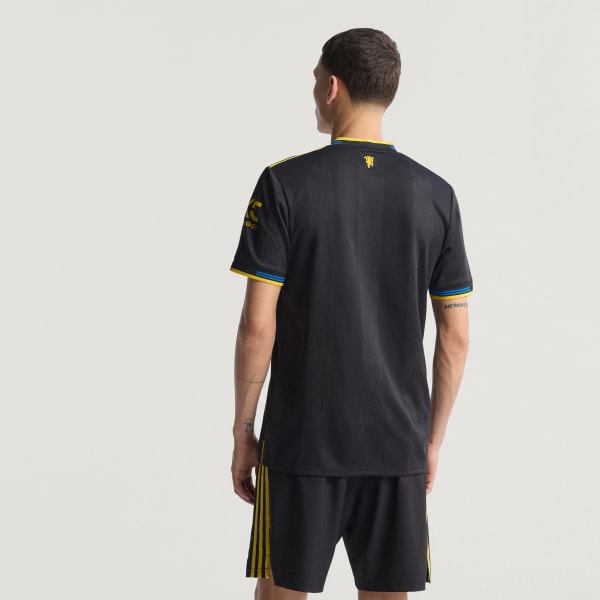 Zwart Manchester United 25/26 Authentiek Derde Shirt