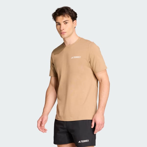 Brun Terrex Graphic T-skjorte