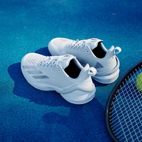 adidas adizero Cybersonic Tennis Shoes White Free Shipping with adiClub adidas US