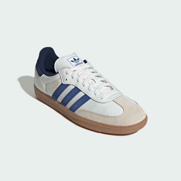 adidas - アディダスオリジナルス サンバ ホワイト/ブルー 27.5