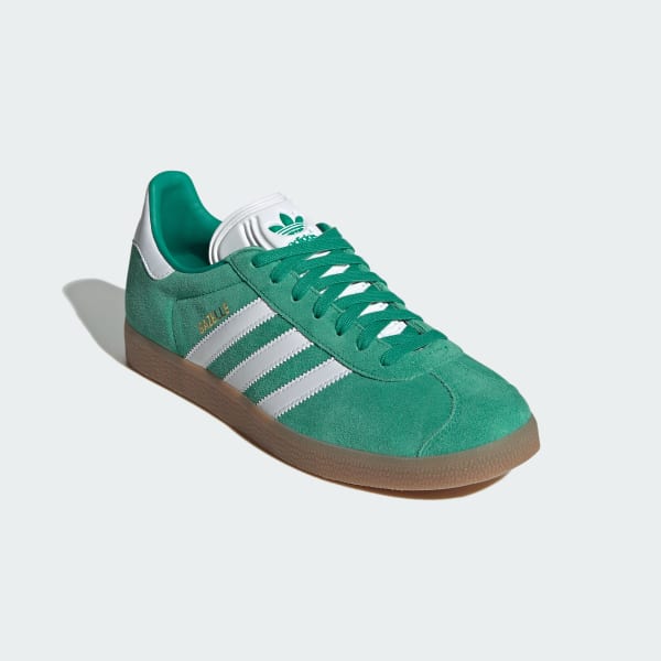 สีเขียว รองเท้า adidas Gazelle