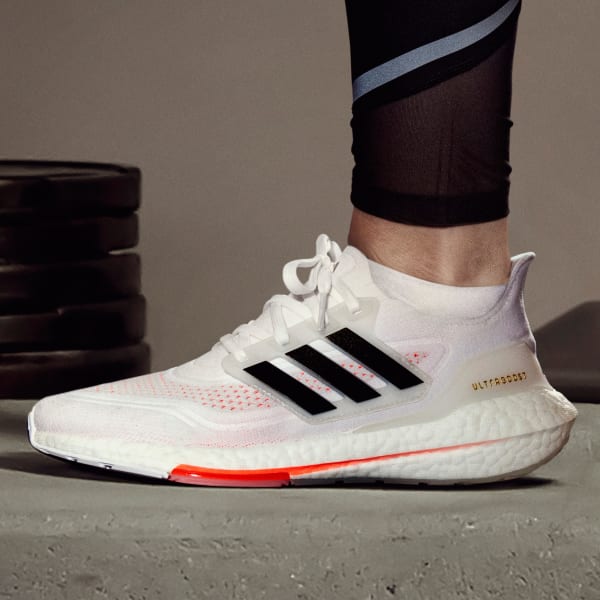 adidas Ultraboost 21 Sneakers - White | Free Shipping with