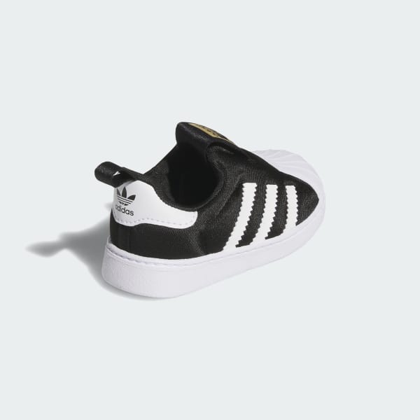 Adidas Superstar 360 Shoes Kids Core Black Cloud White Cloud White 9K