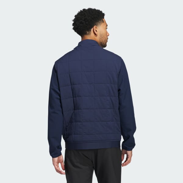 Blue Ultimate365 Quilted Dwr Half Zip Sweatshirt