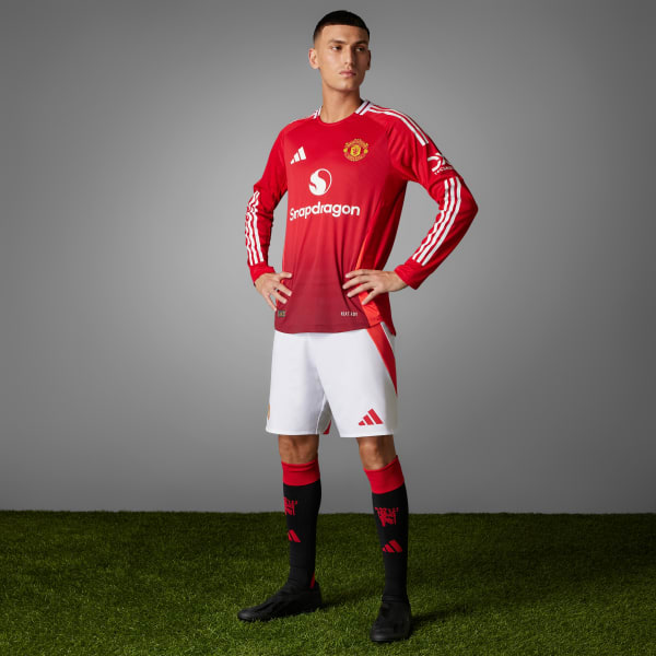 adidas Manchester United 24/25 Long Sleeve Home Authentic