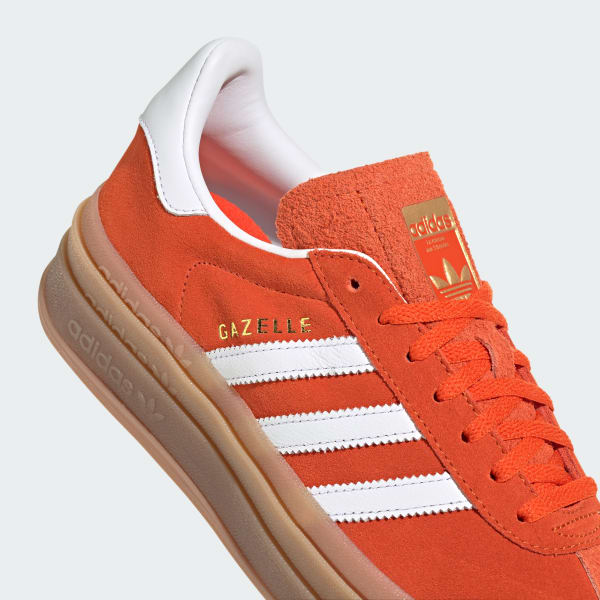 Adidas originals sale orange gazelle trainers