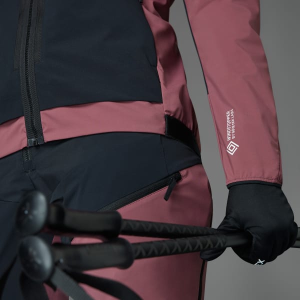 Bordowy Kurtka Terrex Techrock Soft Shell