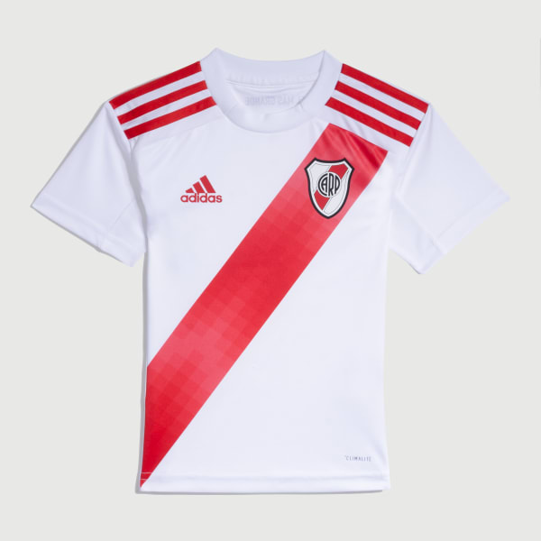 adidas Minikit Uniforme Titular River Plate (UNISEX) - Blanco | adidas  Argentina