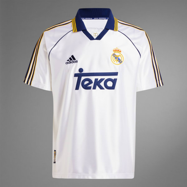 ウェア adidas Real Madrid 99/00  Uniform Camisa I Real Madrid 99/00 - Branco adidas | adidas Brasil