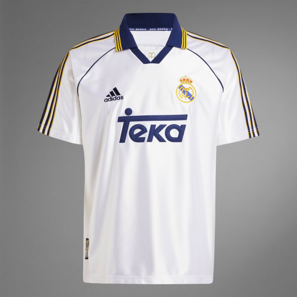 ［完売サイズ:S］REAL MADRID 99-00復刻ユニフォーム 復刻 レアル・マドリード 99/00 HOME ユニフォーム L - メルカリ