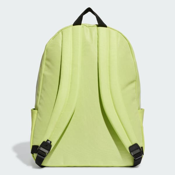 Adidas yellow stripes backpack cheap