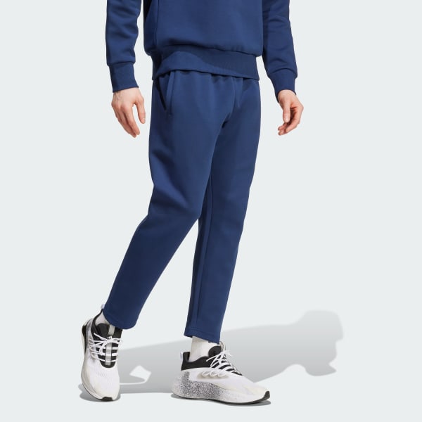 Bleu Pantalon maille double Manchester United Seasonal