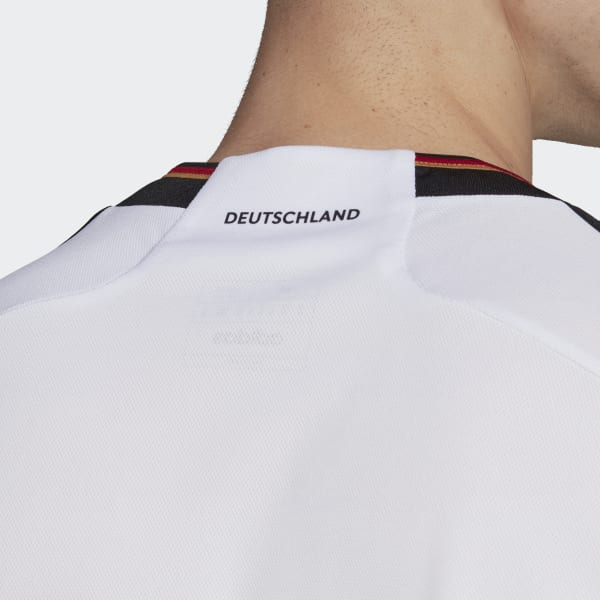 Blanco Camiseta Uniforme de Local Alemania 22 L5818