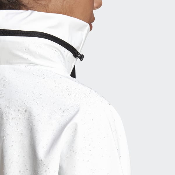 adidas MYSHELTER Rain Jacket - White | adidas US