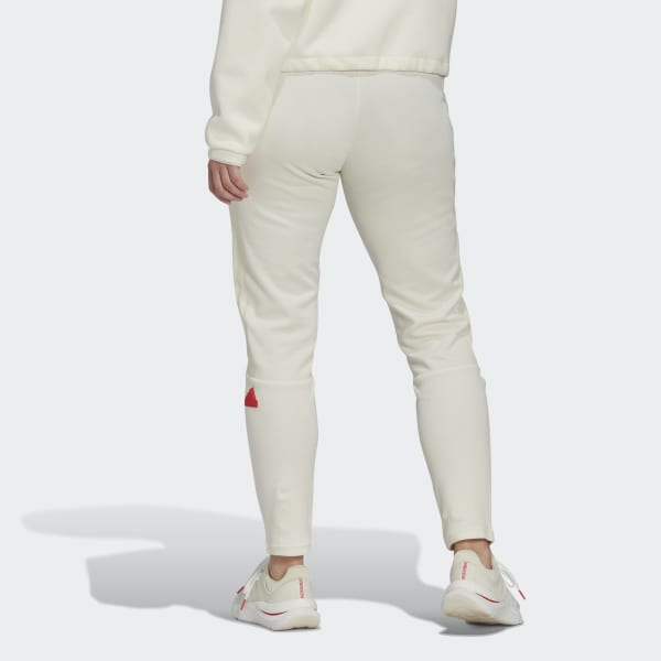 Wit Tricot Broek KE304