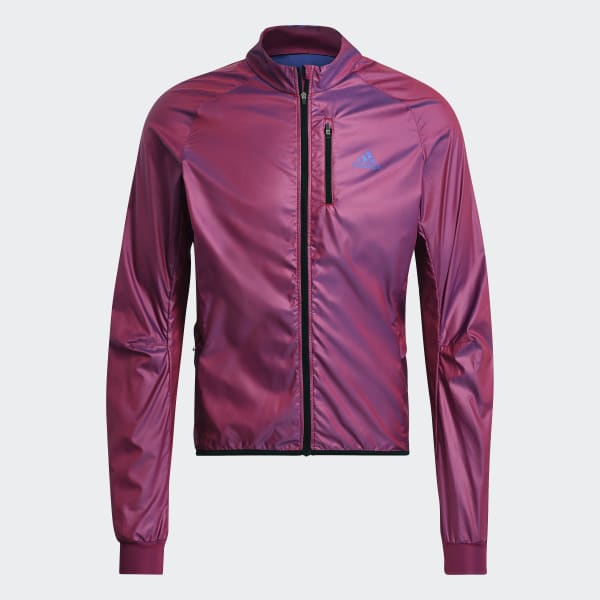 Morado Chaqueta Cycling Rompevientos 03214