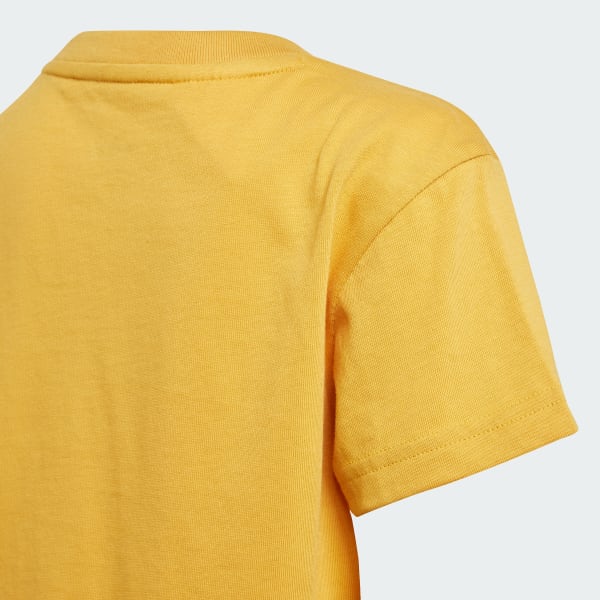 Amarillo Camiseta Adicolor Trifolio Niños
