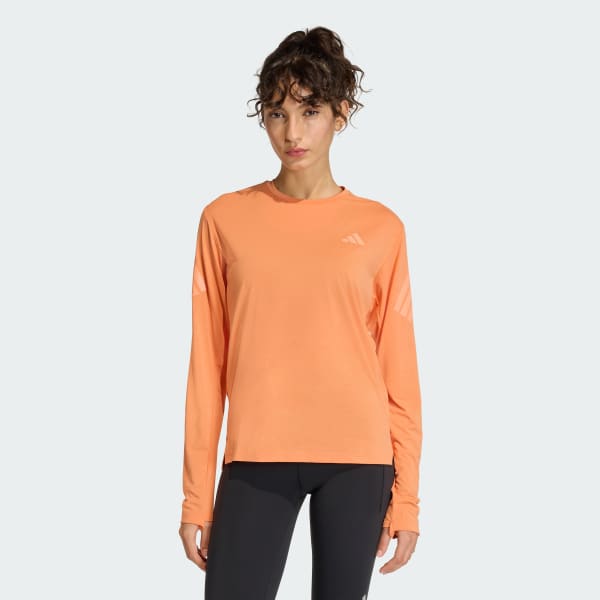 Orange adi365 CLIMACOOL Longsleeve Shirt