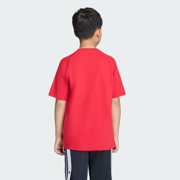 Rojo PLAYERA GRAPHIC TRIFOLIO HOLGADA