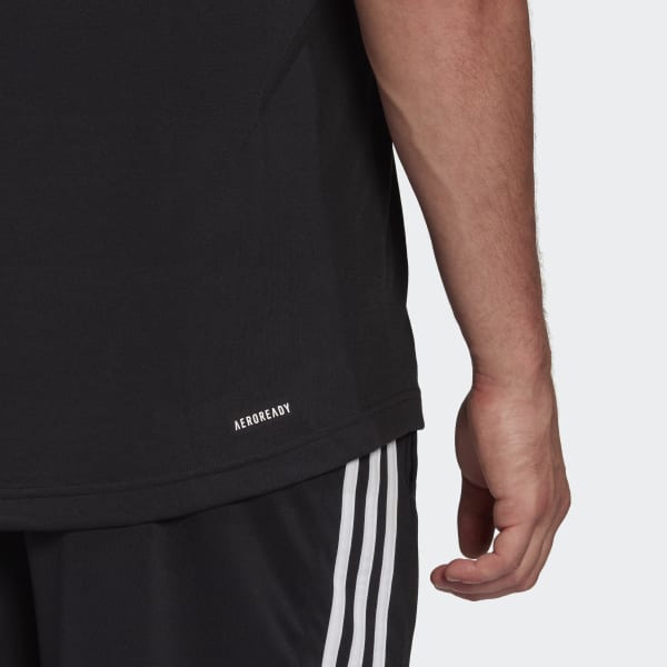 adidas AEROREADY Designed 2 Move Feelready Sport Tee - Black | GT5545 | adidas US