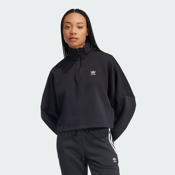 zwart Essentials Fleece Sweatshirt