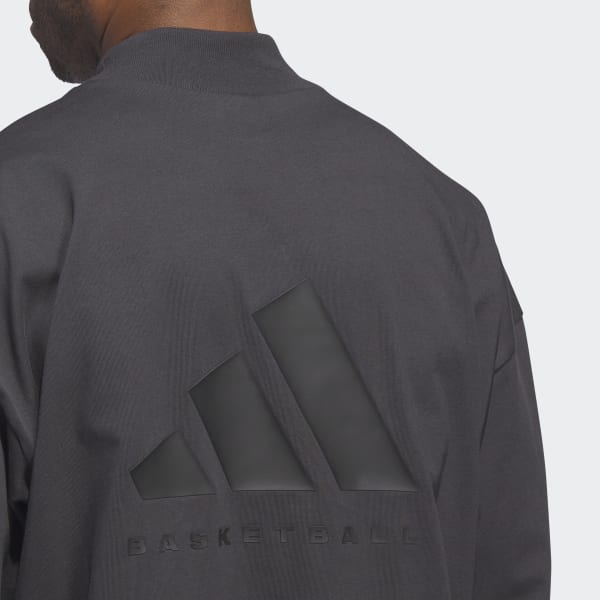 Grey adidas long sleeve discount