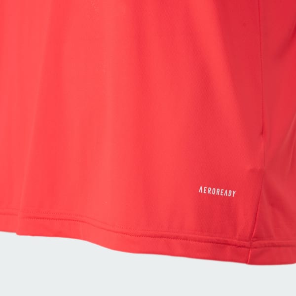 Vermelho Camiseta Own The Run 3 Listras