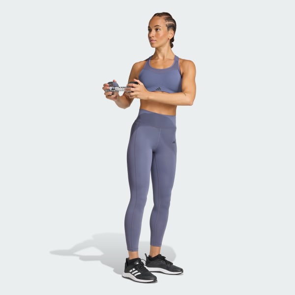 Roxo Calça legging Optime Stash 7/8