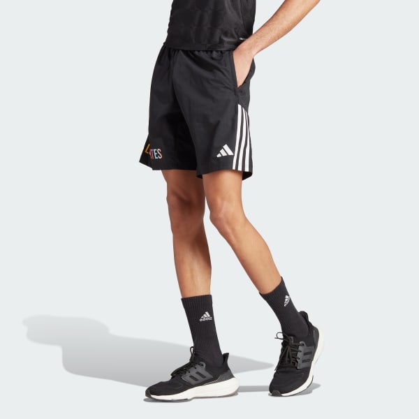 besværlige samarbejde At interagere adidas Pride Tiro Downtime Shorts - Black | Unisex Soccer | adidas US