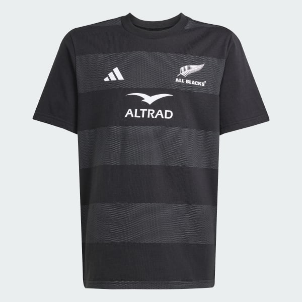 Black All Blacks Cotton Tee Kids