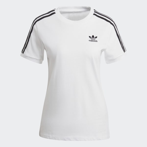Branco Camiseta Adicolor Classics 3-Stripes 21647