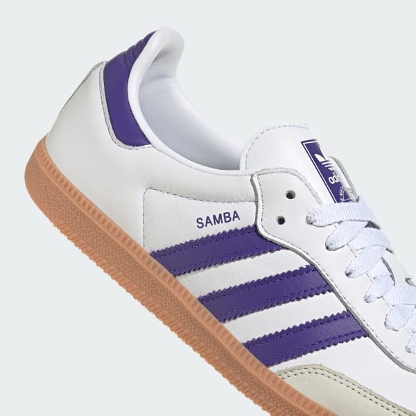 adidas Samba OG Shoes - White, Men's Lifestyle