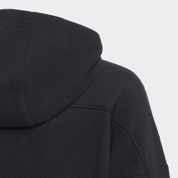 Adidas youth hoodie black hot sale
