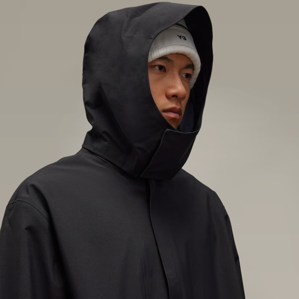 adidas Y-3 GORE-TEX Hardshell Coat - Black | Free Shipping