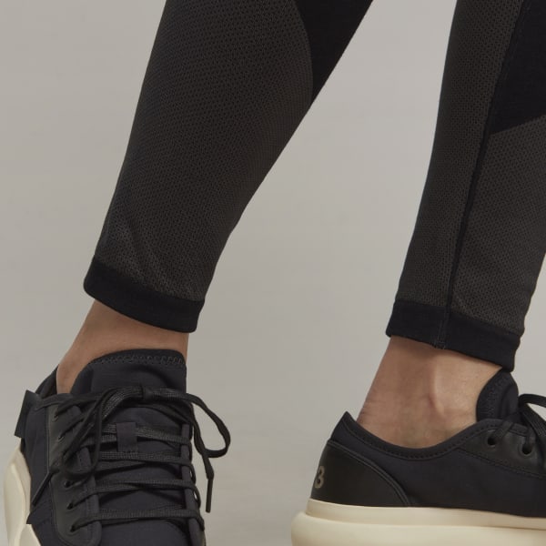 Black Y-3 Classic Seamless Knit Tights