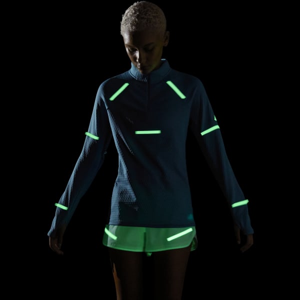 Azul Camisola de Running Reflect At Night X-City