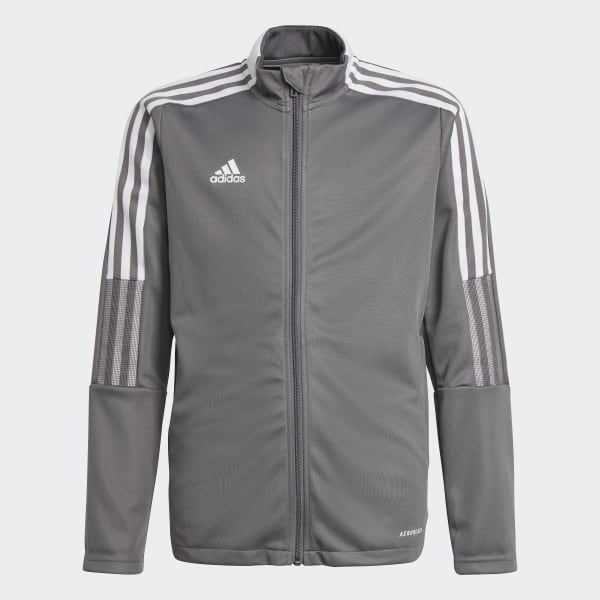 adidas jacket gray