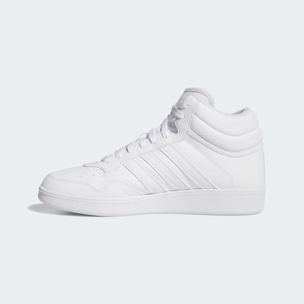 adidas Hoops 4.0 Mid Shoes - White | Free Shipping with
