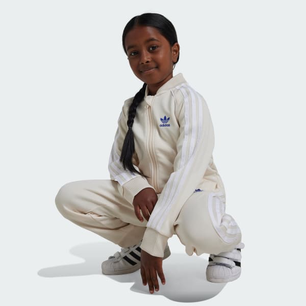 White adidas x Disney Mickey Mouse Track Suit Kids